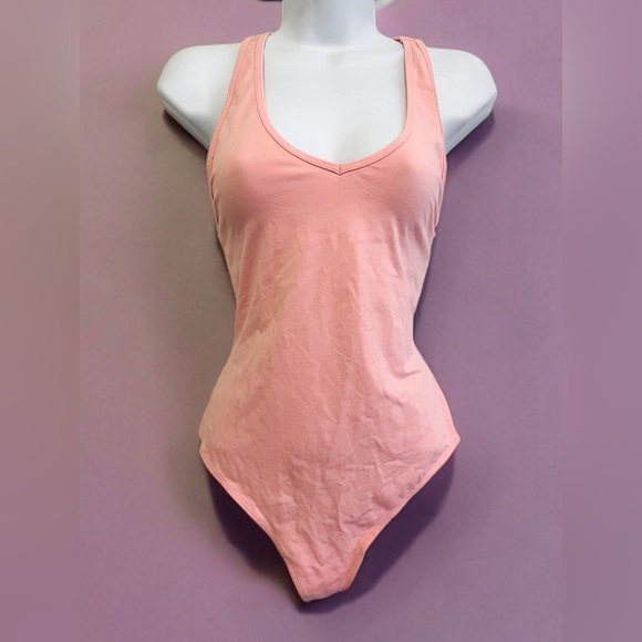 Pretty Pink TNA Tank Top Bodysuit - Picture 1 of 3